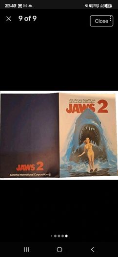 JAWS 2 - Press Kit With Photos - 1978.