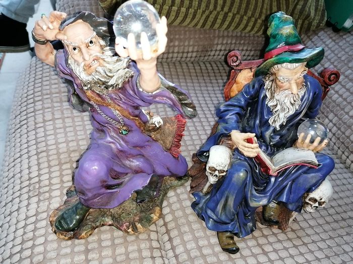 Wizard figurines