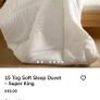 duvet as new super king Image 9