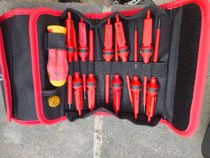 Professional interchangable screwdriver set