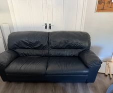 Navy Sofa Set (Large and small 2 seater)