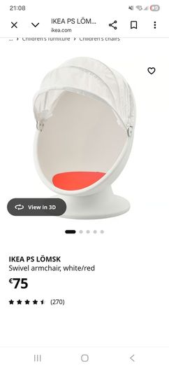 Ikea egg chair