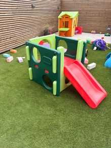 slide and climbing