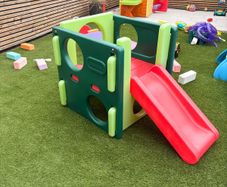slide and climbing