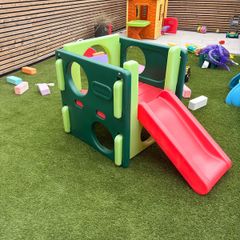 slide and climbing