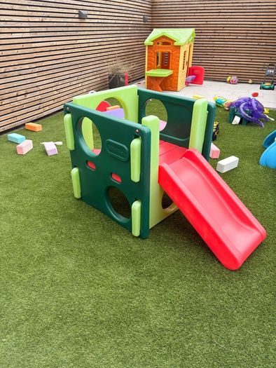 slide and climbing