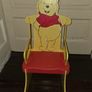 Wooden Winnie the Pooh kids Rocking Chair Image 2
