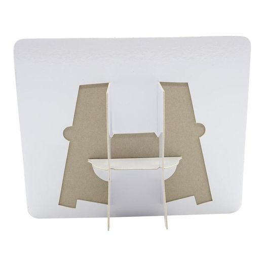 Personalised custom printed with photo or image 63pcs rectangle shape Cardboard Jigsaw Puzzle with stand