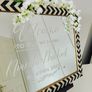 HIRE Wedding post box/Ferrero Rocher Stand/Easel/Centerpieces/Welcome Mirror Sign/Postbox HIRE Image 7