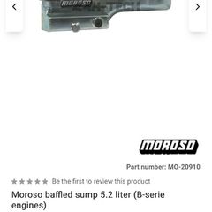 Honda B-Series Moroso High capacity baffled sump