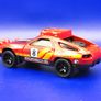 Hot Wheels Regular Treasure Hunt Porsche 928S Safari with custom wheels. Image 3