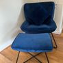 Arm chair and footrest Image 3