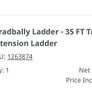 35 foot Triple Extension Ladder Image 3