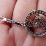 Vintage Women's Sterling Silver 925 Chain with Pendant - Silver 5,2g Image 2