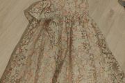 Leigh Tucker Willow pink floral Dress size 7-8
