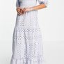 ASOS blue midi dress Image 2