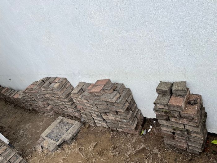 Patio bricks
