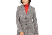 ladies check coat UK 10