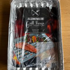 Brand new Aluminium BBQ barbecue Trays x 10