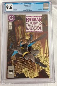 Batman Issue 417 Key Issue CGC 9.6 Graded Comic Book First Appearance KGBeast