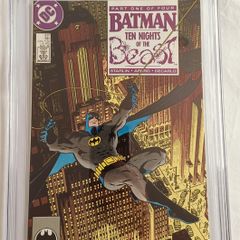 Batman Issue 417 Key Issue CGC 9.6 Graded Comic Book First Appearance KGBeast