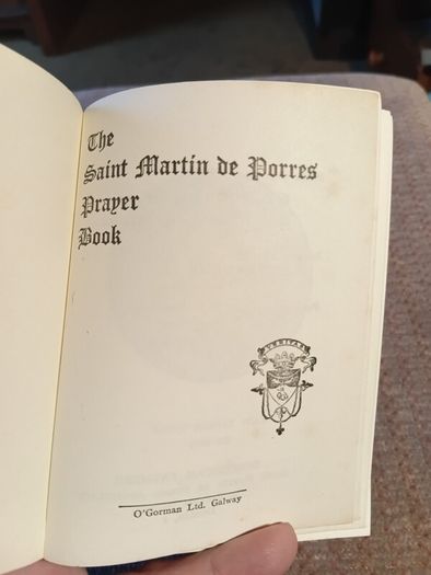 1963 The Saint Martin de Porres Prayer Book. Dominican Fathers. Religious. Vintage.