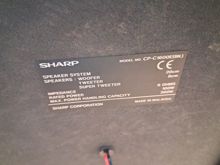 floor speakers..cat leb 401...and sharps
