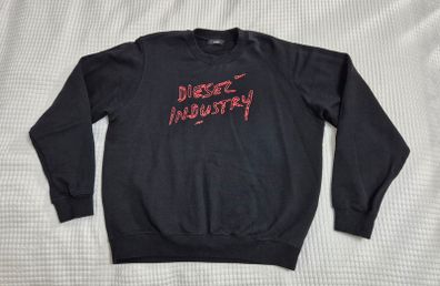 Diesel SpA womens terry sweatshirt L