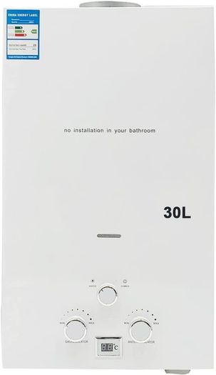 Gas Water Heater 30L Instant Camping Boiler