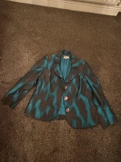 Arnotts Personal Choice mother of the bride outfit size 14 (dress, jacket & headband)