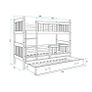 Maliyah Solid Wood Standard Bunk Bed Image 3
