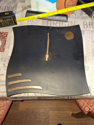 Large Heavy Genesis Wave Clock, Postage Available,