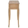 Dressing Console Table with 3 Drawers Brown Image 4
