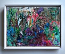 Original Abstract Painting GiFT Pine Forest Dublin Botanical Irish Art
