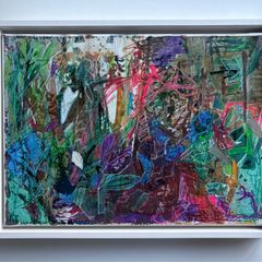 Original Abstract Painting GiFT Pine Forest Dublin Botanical Irish Art