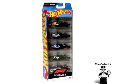 Hot Wheels FORMULA 1 Assortment 5 Pack 1:64 Cars Brand New Sealed