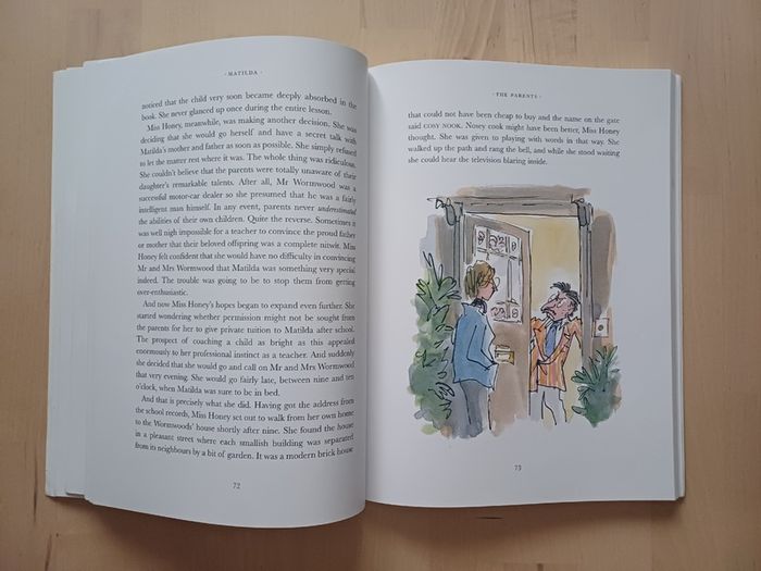 Matilda by Roald Dahl (Fantasy Adventure Illustrated Colour Edition 2016)