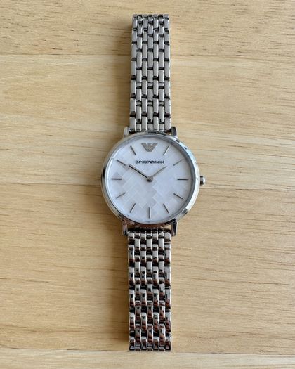 Emporio Armani AR11112 Mother of Pearl Ladies Watch