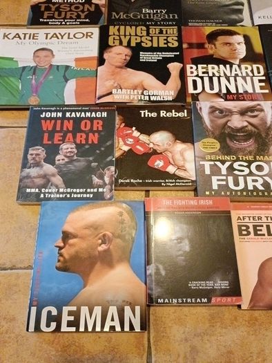 Mma, Boxing And Wrestling Books (any 4) Free Postage