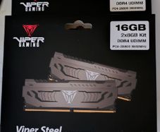 Patriot Viper Steel DDR4 32GB (4 x 8GB) 3600MHz- Brand New Kit - 2x PVS416G360C8K
