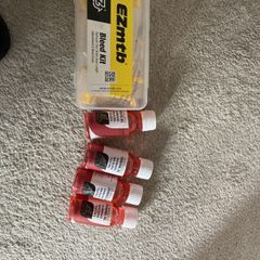 bleed kit + 4 mineral oil