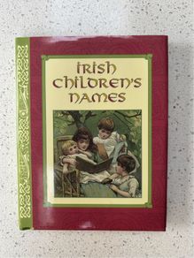 Vintage Irish Children's Names Book by Tara Publishing