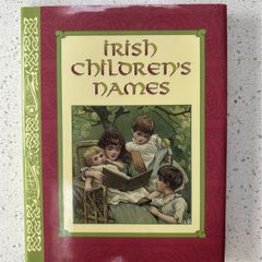 Vintage Irish Children's Names Book by Tara Publishing