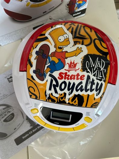 The Simpsons BART Radio CD Player