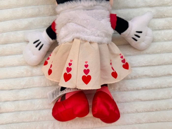 Disney Minnie Mouse Sweetheart Plush Valentine Day approx. 40 cm. Used Please see photos
