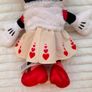 Disney Minnie Mouse Sweetheart Plush Valentine Day approx. 40 cm. Used Please see photos Image 9