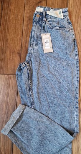 High Waist Mom Jeans Size 8