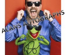 The Muppet's - Ricky Gervais - Autograph