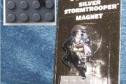 lego starwars silver stormtrooper magnet