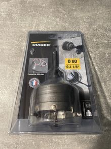 Diager SDS+ Carbide Core Bit Kit 80mm